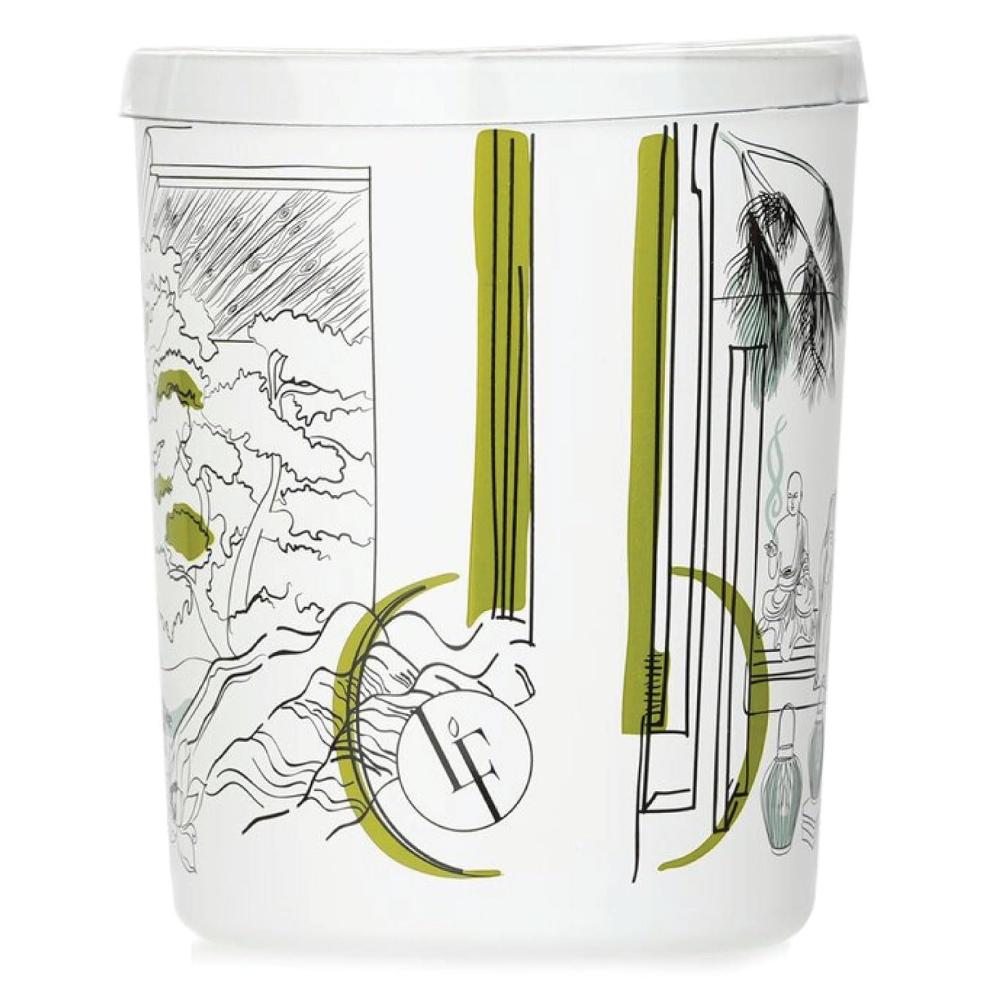 Bougies La Francaise - French-made Scented Candle Jar -  Zen Garden - Made in France, 180 grams, +/- 40-Hour Burn Time - 2.95 x 3.74 inches