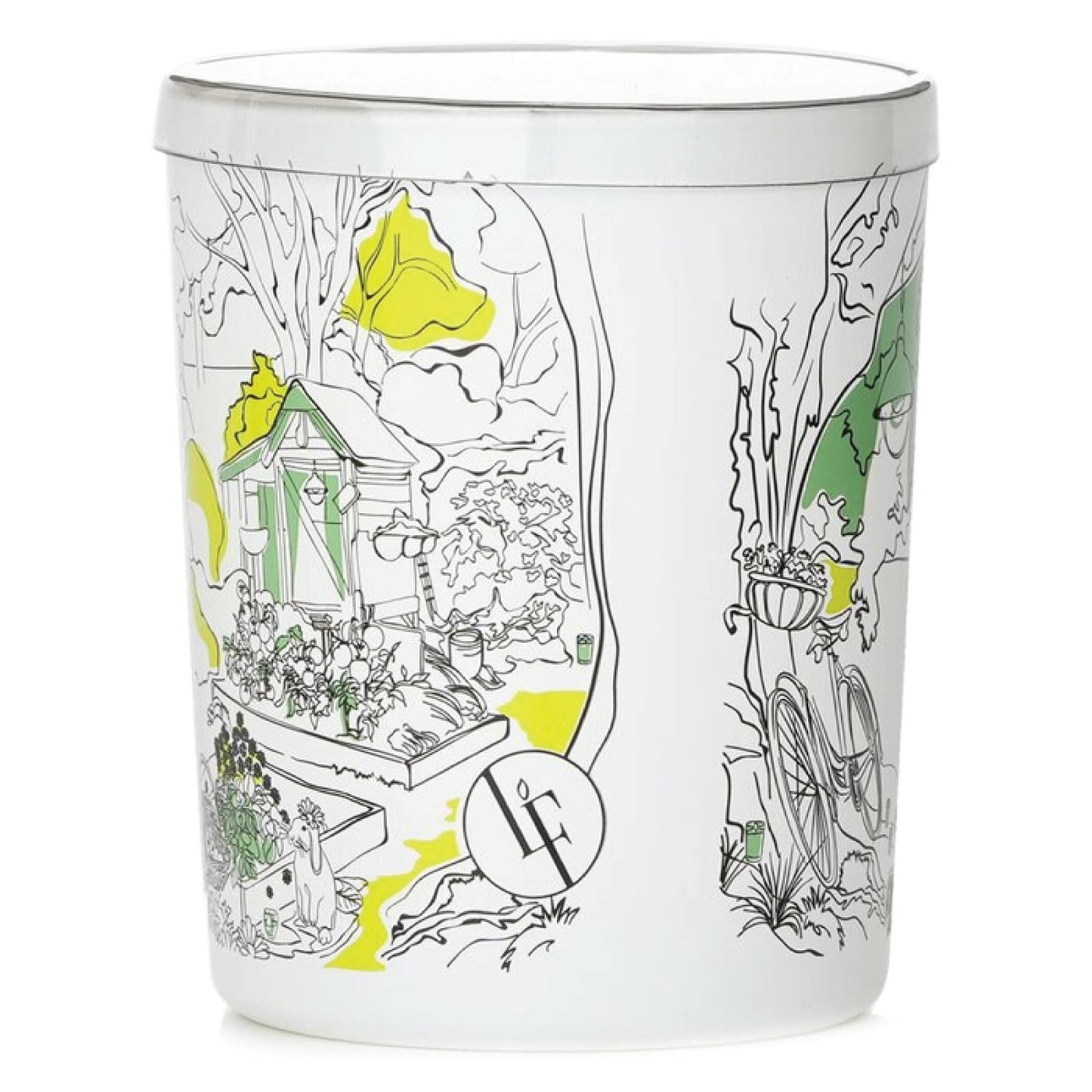 Bougies La Francaise - French-made Scented Candle Jar -  Aromatic Garden - Made in France, 180 grams, +/- 40-Hour Burn Time - 2.95 x 3.74 inches