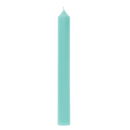 Bougies La Francaise - French made Dinner Candle - Made in France, Mint Green color , +/- 7-Hour Burn Time - 0.87 x 8.66 inches