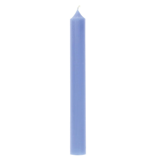 Bougies La Francaise - French made Dinner Candle - Made in France, Blue Violet color , +/- 7-Hour Burn Time - 0.87 x 8.66 inches