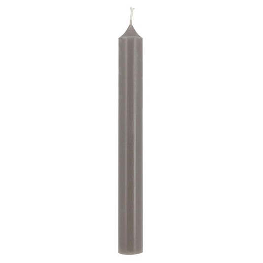 Bougies La Francaise - French made Dinner Candle - Made in France, Chic Moka color , +/- 7-Hour Burn Time - 0.87 x 8.66 inches