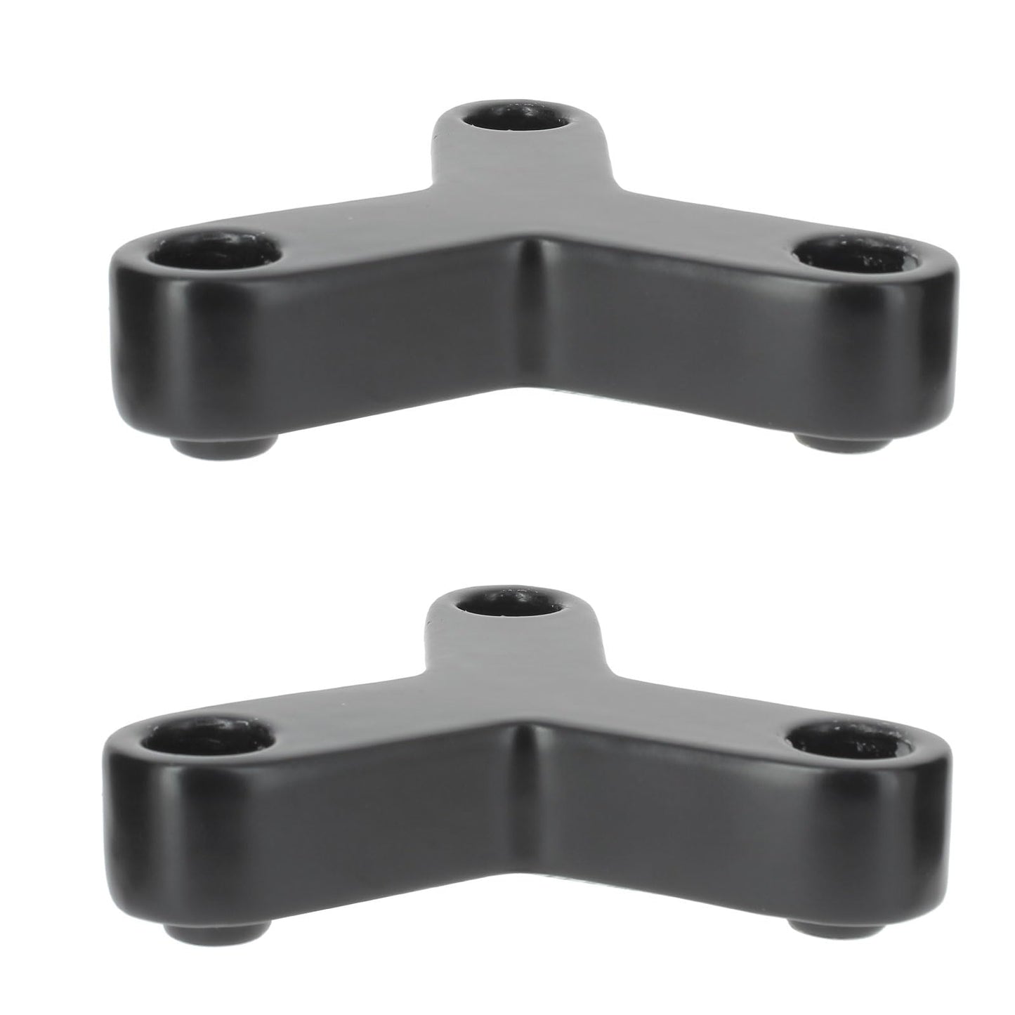 Bougies La Francaise - 2 Candle Holders - 1.38 x 5.12 x 5.90 inches (Black)