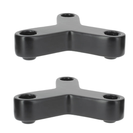 Bougies La Francaise - 2 Candle Holders - 1.38 x 5.12 x 5.90 inches (Black)