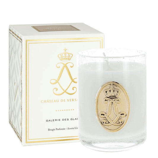 Château de Versailles - French-made Scented Candle Jar - Galerie des Glaces - Made in France, 100 grams, +/-25-Hour Burn Time - 3.15 x 3.15 x 3.85 inches