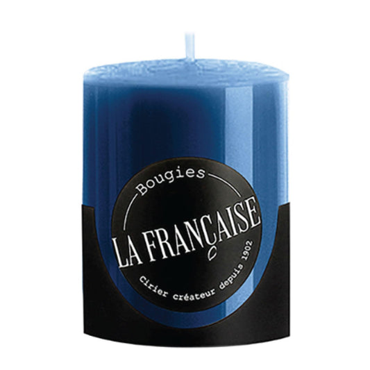 Bougies La Francaise - French made Votive Candle - Made in France, Blue color , +/- 12-Hour Burn Time - 1.50 x 1.96 inches