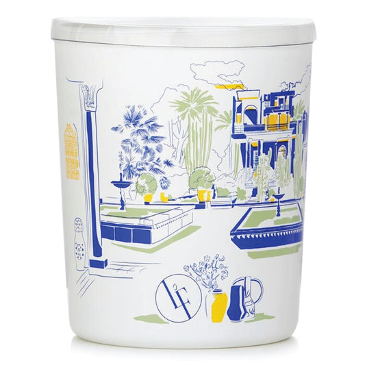 Bougies La Francaise - French-made Scented Candle Jar -  Blue Garden - Made in France, 180 grams, +/- 40-Hour Burn Time - 2.95 x 3.74 inches