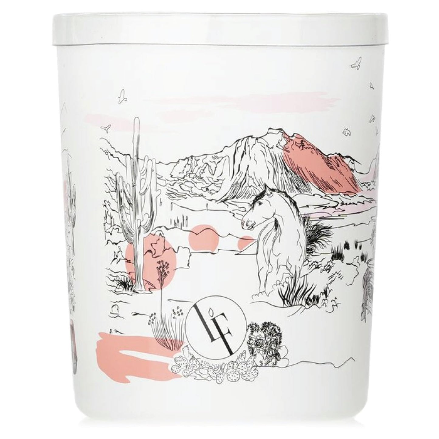 Bougies La Francaise - French-made Scented Candle Jar - Desert Garden - Made in France, 180 grams, +/- 40-Hour Burn Time - 2.95 x 3.74 inches