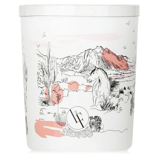 Bougies La Francaise - French-made Scented Candle Jar - Desert Garden - Made in France, 180 grams, +/- 40-Hour Burn Time - 2.95 x 3.74 inches