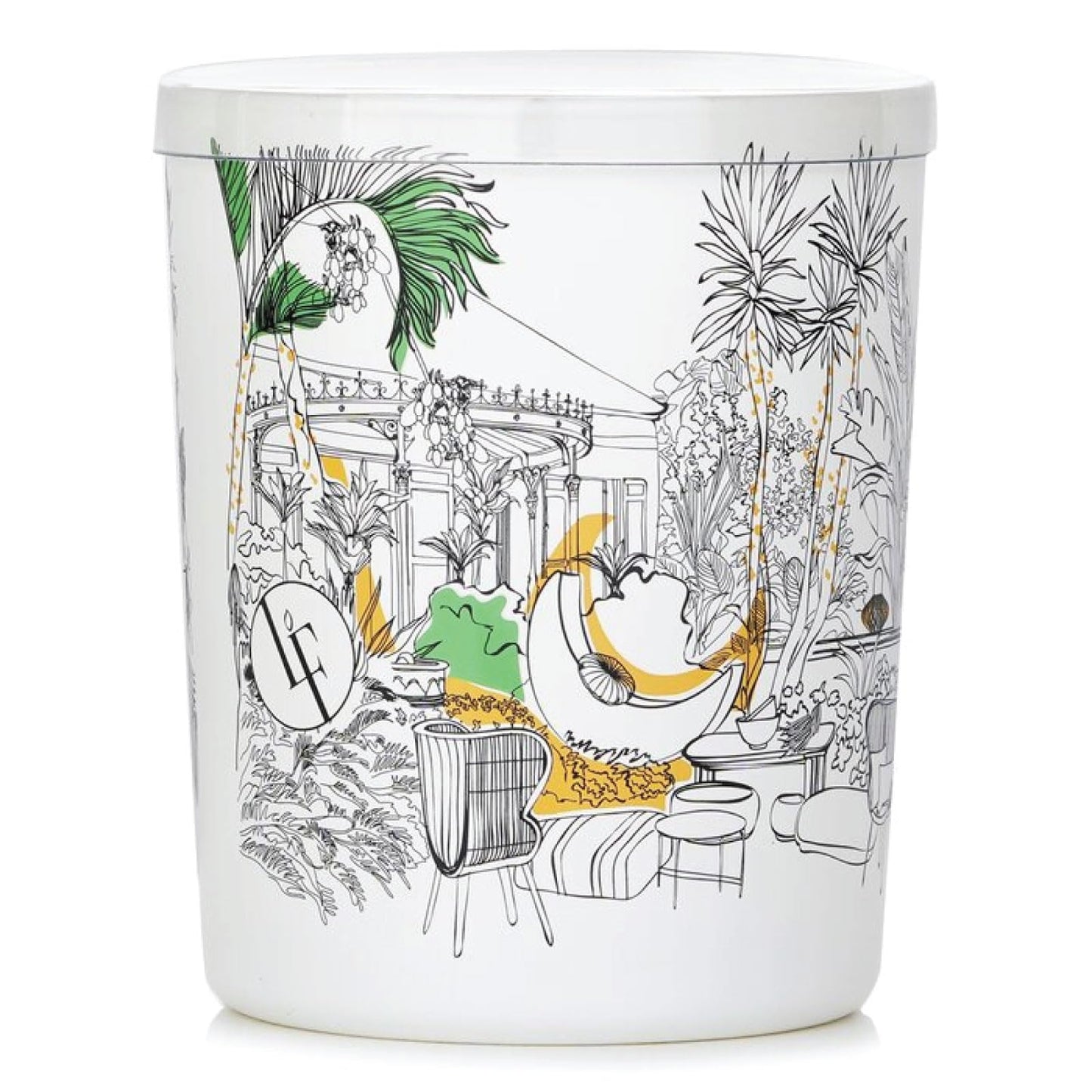 Bougies La Francaise - French-made Scented Candle Jar - Spices Garden - Made in France, 180 grams, +/- 40-Hour Burn Time - 2.95 x 3.74 inches
