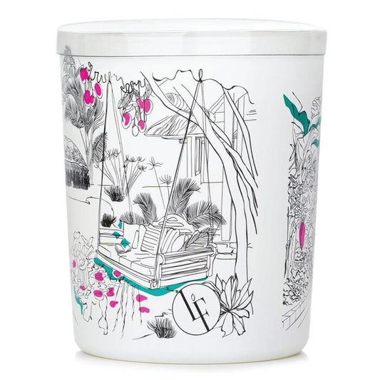 Bougies La Francaise - French-made Scented Candle Jar -  Exotic Garden - Made in France, 180 grams, +/- 40-Hour Burn Time - 2.95 x 3.74 inches