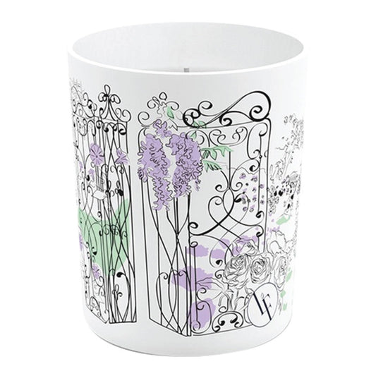 Bougies La Francaise - French-made Scented Candle Jar -  Romantic Garden - Made in France, 180 grams, +/- 40-Hour Burn Time - 2.95 x 3.74 inches